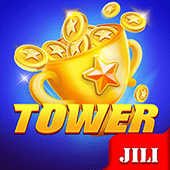 Tower slot game artwork showing stacked floors